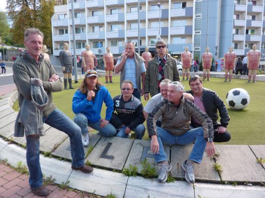 Wir und die Holzkameraden hätten das Spiel gewonnen.