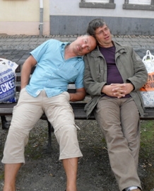 Kameraden in der Not.